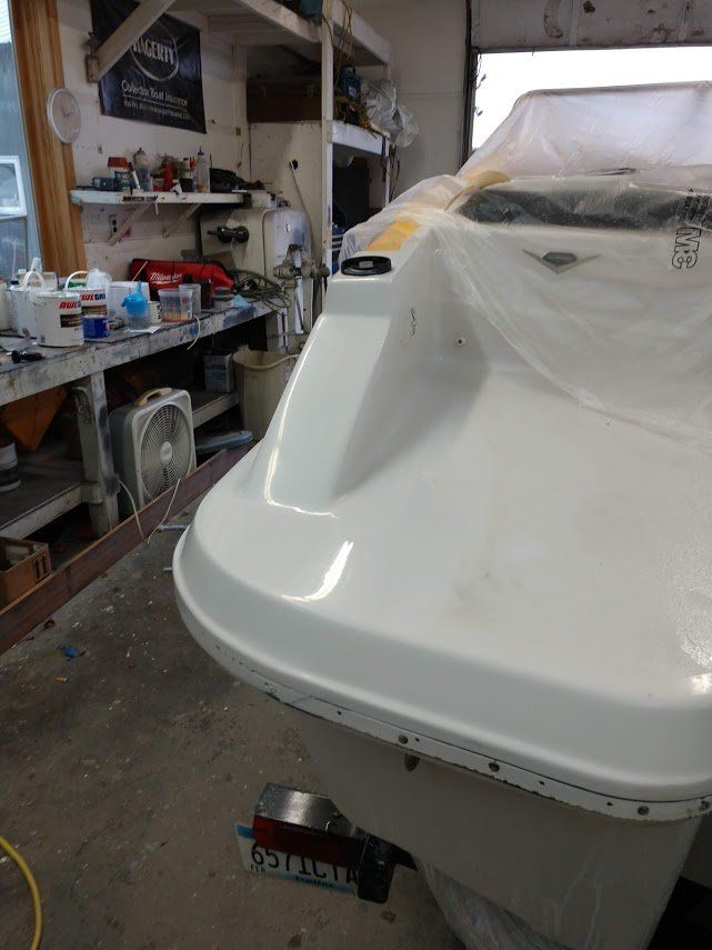 Fiberglass Boat Repair Gelcoat Repairs Pequot Lakes